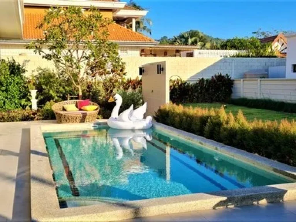 ขาย Pool Villa หัวหิน เขาเต่า ปราณาธาร เนื้อที่ 102 ตรวา เพียง 7900000บาท เท่านั้น