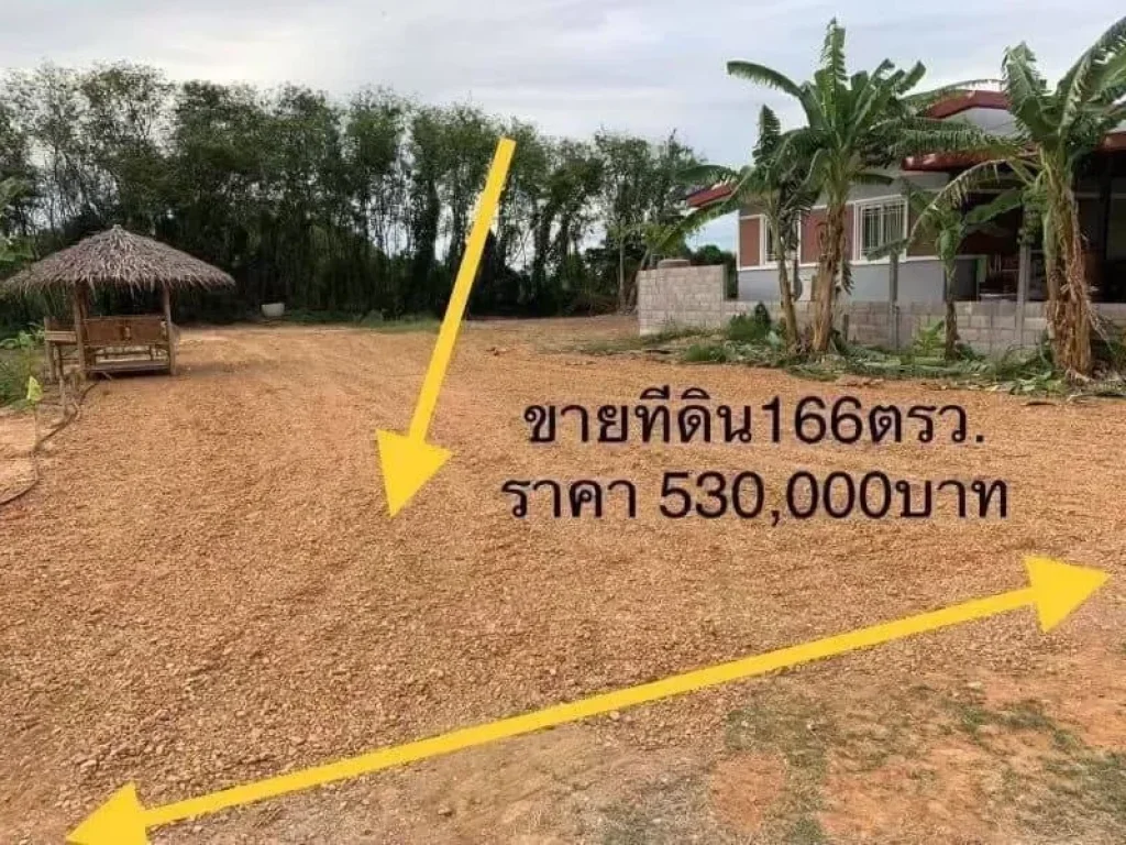 ขายที่ดินเปล่า166ตรว