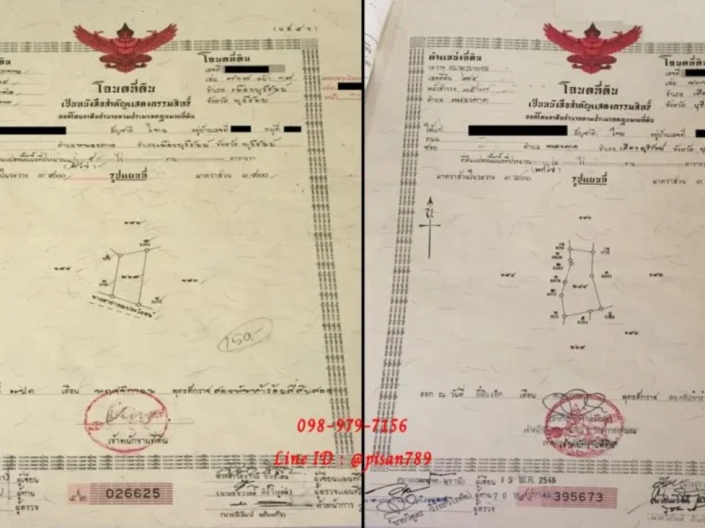 ขายที่ดินเนื้อที่ 10 ไร่ อำเภอเมืองบุรีรัมย์ ใกล้โครงการหมู่บ้าน ผังที่ดินสีชมพู