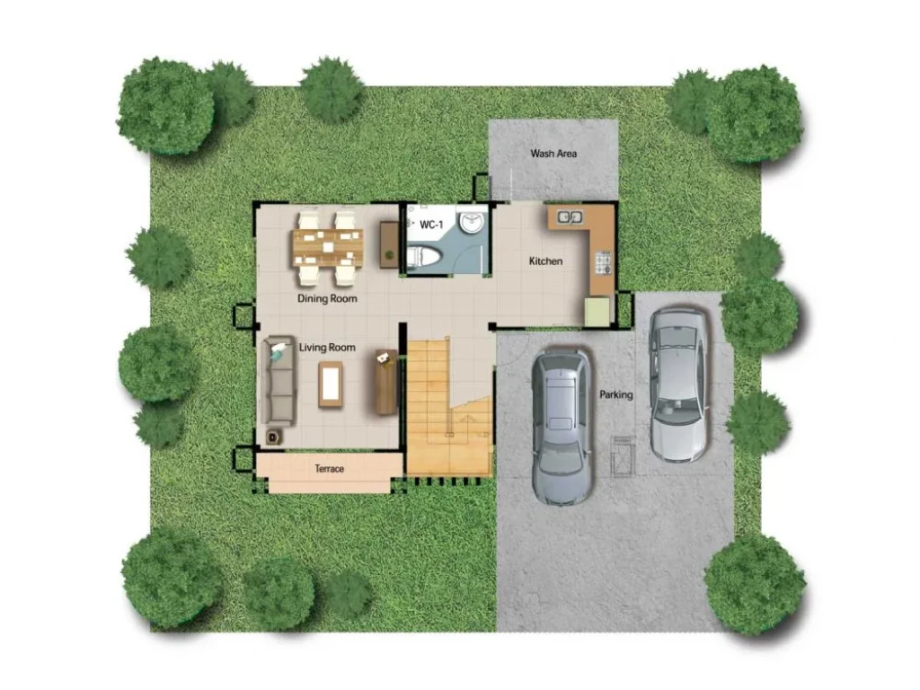 ขายบ้านเดี่ยว 2 ชั้น 3 นอน 2 น้ำ 1 จอดรถ เริ่ม 37 ล้าน Lanceo CRIB ศรีราชา-นาพร้าว ซศรีราชา-หนองค้อ 29