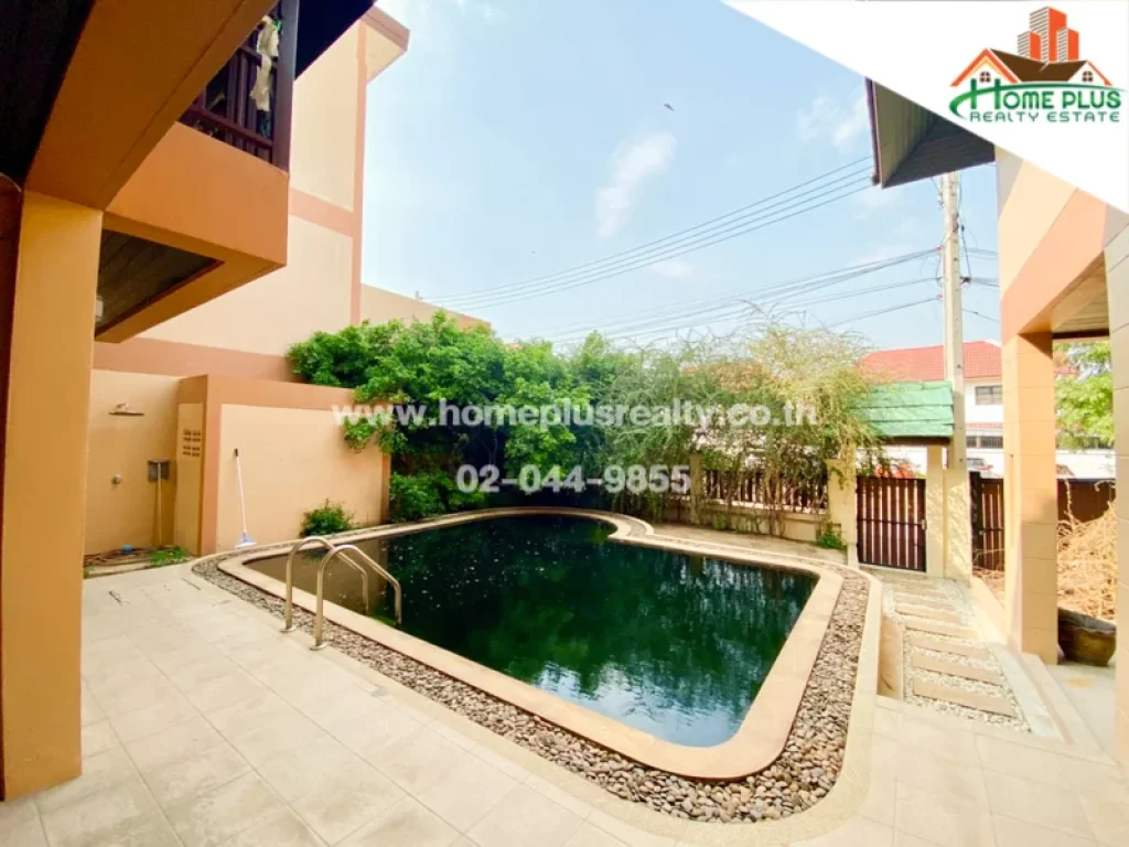 Pool Villa บ้านเดี่ยวตากอากาศ โครงการทรัพย์สมบัติ วิลเลจ ซสุขุมวิท-พัทยา46