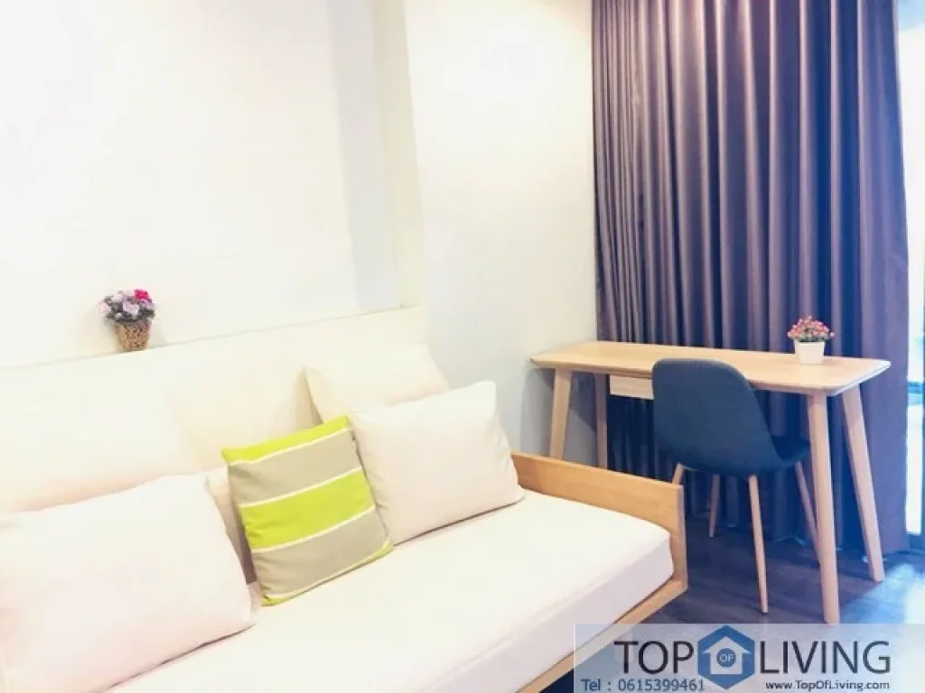 1 bedroom 40 square meters with bathtub for rent near MRT and BTS Asoke at Rende Sukhumvit 23