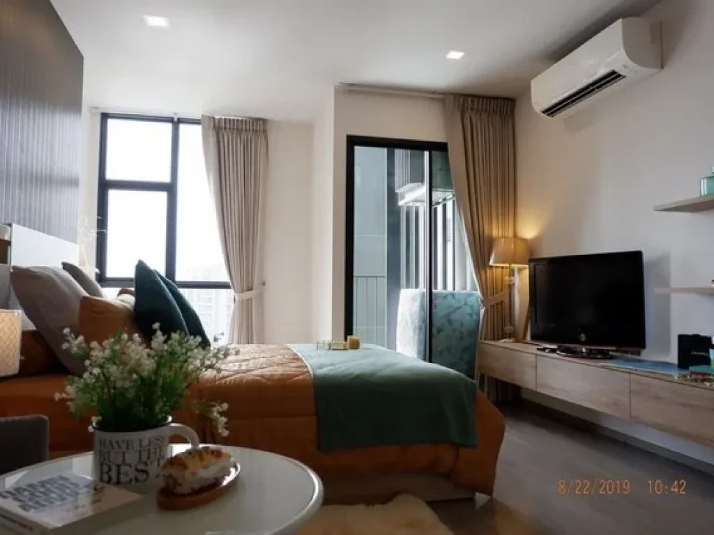 ให้เช่า RHYTHM EKKAMAI 23000 Baht Studio Nice Room Ready to move in