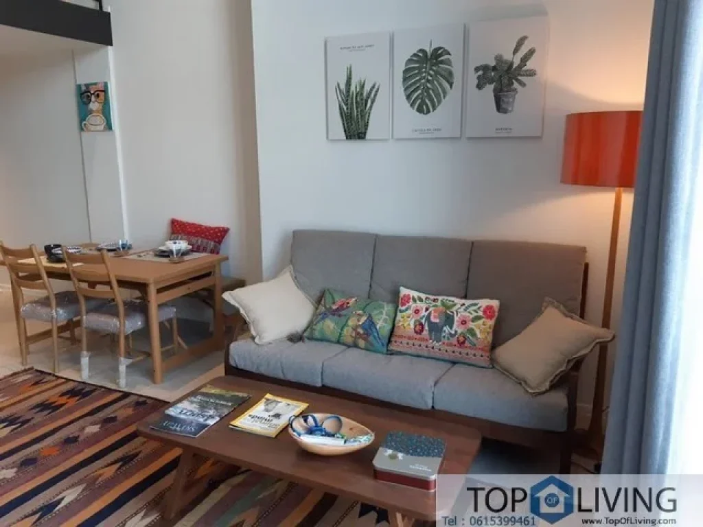 The Lofts Silom 1 Duplex bedroom Ready to move in near BTS Surasak Station