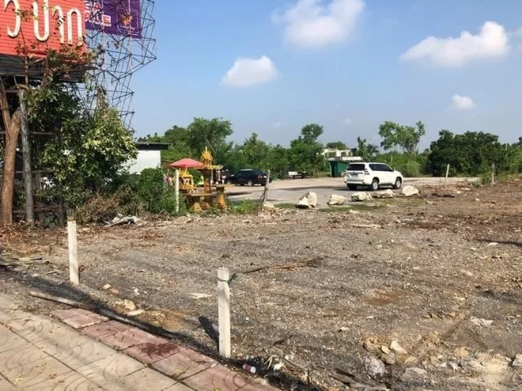 Land For Sale ที่ดิน 2 ไร่ ติดถนนรัตนาธิเบศร์ ใกล้MRTบางพลู