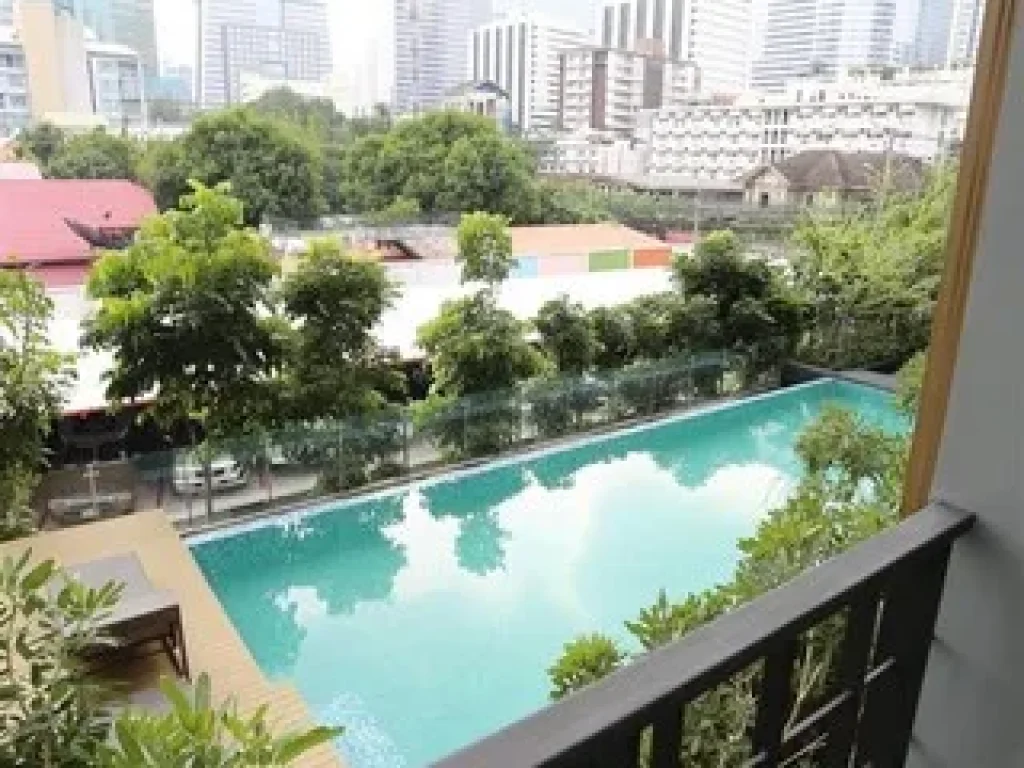 KLASS SILOM Condo for Rent Silom Soi 3 มุมที่แพงที่สุดของตึก 33sqm