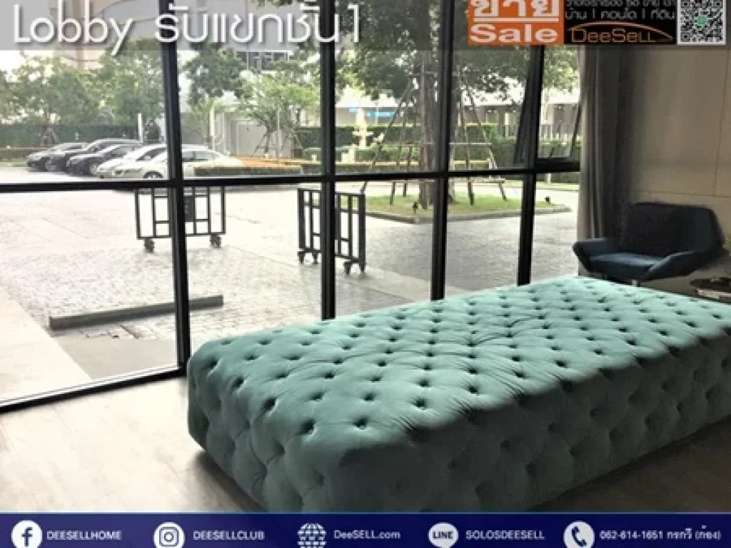 ขายด่วน 1 Bed 2414 ตรม ชั้น 23 เฟอร์ฯครบ มีสระว่ายน้ำ ห้องโยคะ พลัม Plum Condo Central Station