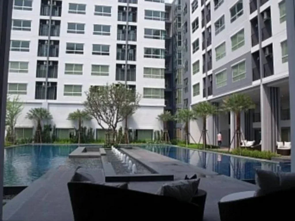 ลดพิเศษ คอนโดห้องตัวอย่าง D CONDO ดีคอนโดรัตนาธิเบศร์ติดรถไฟฟ้าสายสีม่วงสถานีไทรม้า