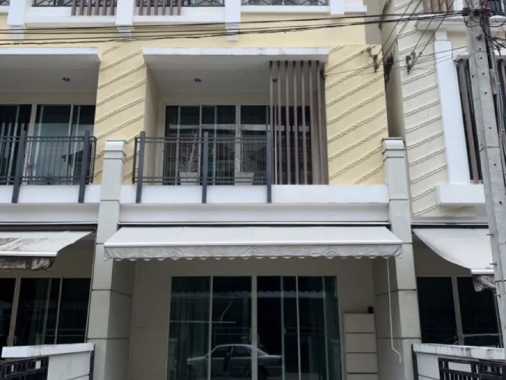 ให้เช่า Townhome Fully Furnished Baan Klang Muang Urbanion Kaset-Navamin2 SoiLadplakao79