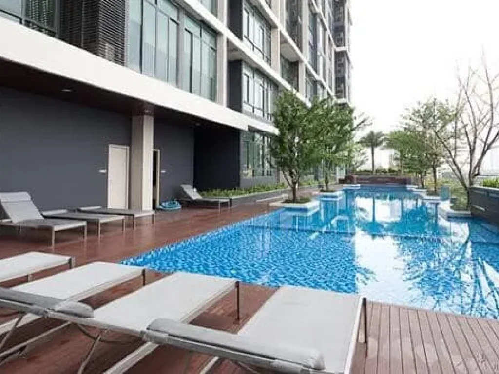 ให้เช่า Ideo Blucove Sukhumvit ติดรถไฟฟ้า BTS สถานีอ่อนนุช ชั้น 8 Studio วิวสระ Line id primeprop