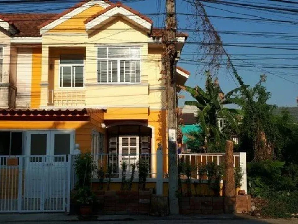 FOR RENT ทาวน์โฮม หมู่บ้านสวนจันทร์ฉาย สุขาภิบาล5ขนาด35ตรว3นอน 3น้ำ