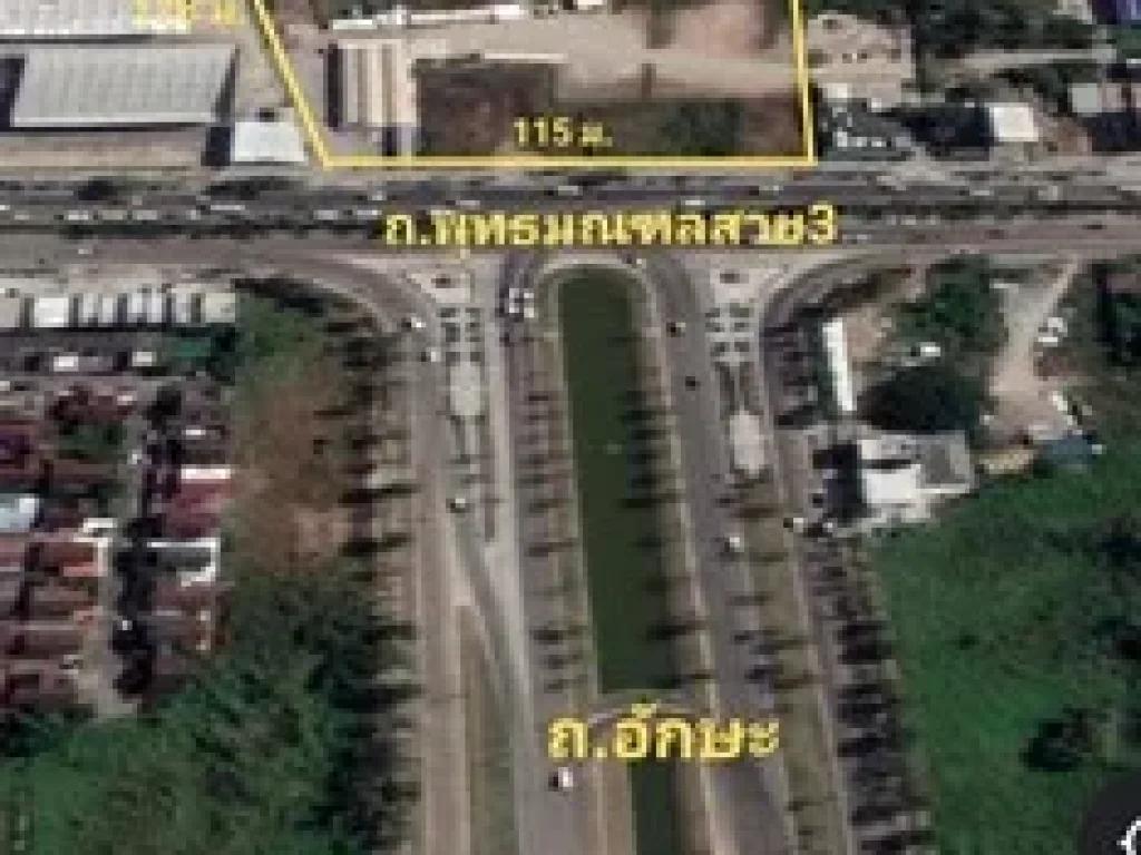 ขายที่ดินถมแล้ว ถนนอักษะ พุทธมณฑล สาย3 พท17-2-25 ไร่ 064-289-9712