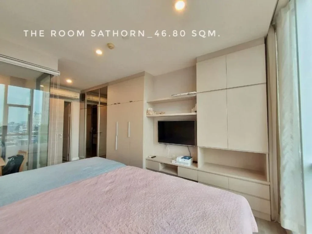 ขาย คอนโด ห้อง 1 ห้องนอน วิวทิศเหนือ ไม่ร้อนThe Room สาทร