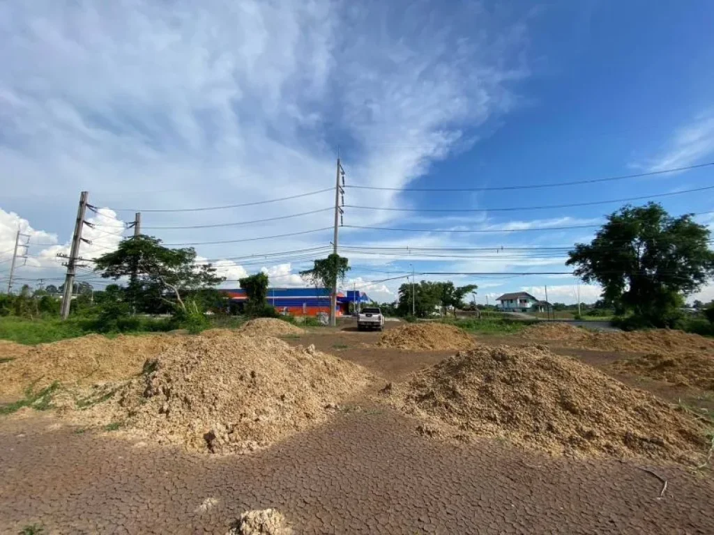 ที่ดิน ติดถนน บางปะหัน - นครหลวง จากถนนสายเอเชีย500 เมตร