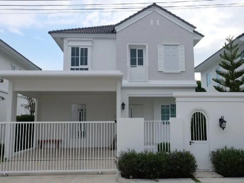 For Rent ให้เช่าบ้านเดี่ยว 2 ชั้น หมู่บ้าน ชัยพฤกษ์ บางนา กม