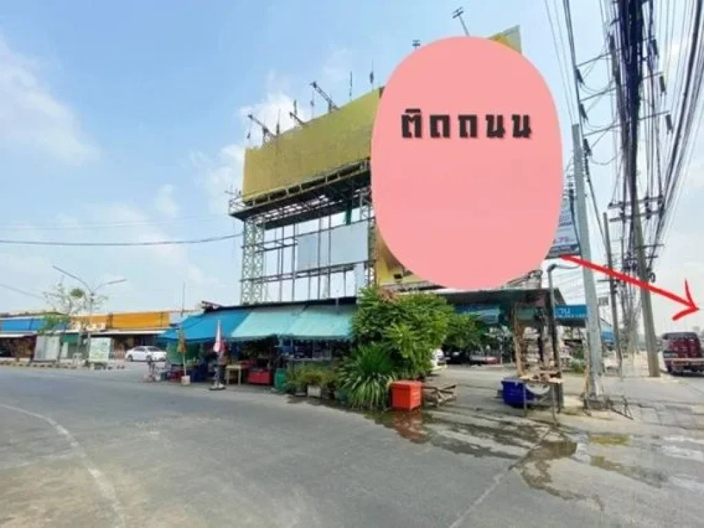 ร้านค้า มีนบุรี ใติดถนนสุวินทวงศ์ ห้เช่าอาคารพาณิชย์ 1 ชั้น