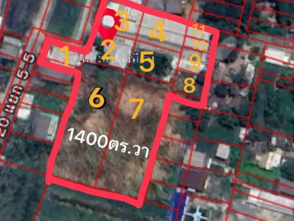ขายที่ดิน 3ไร่ 200ตารางวา ซอยเพิ่มสิน20แยก5-5