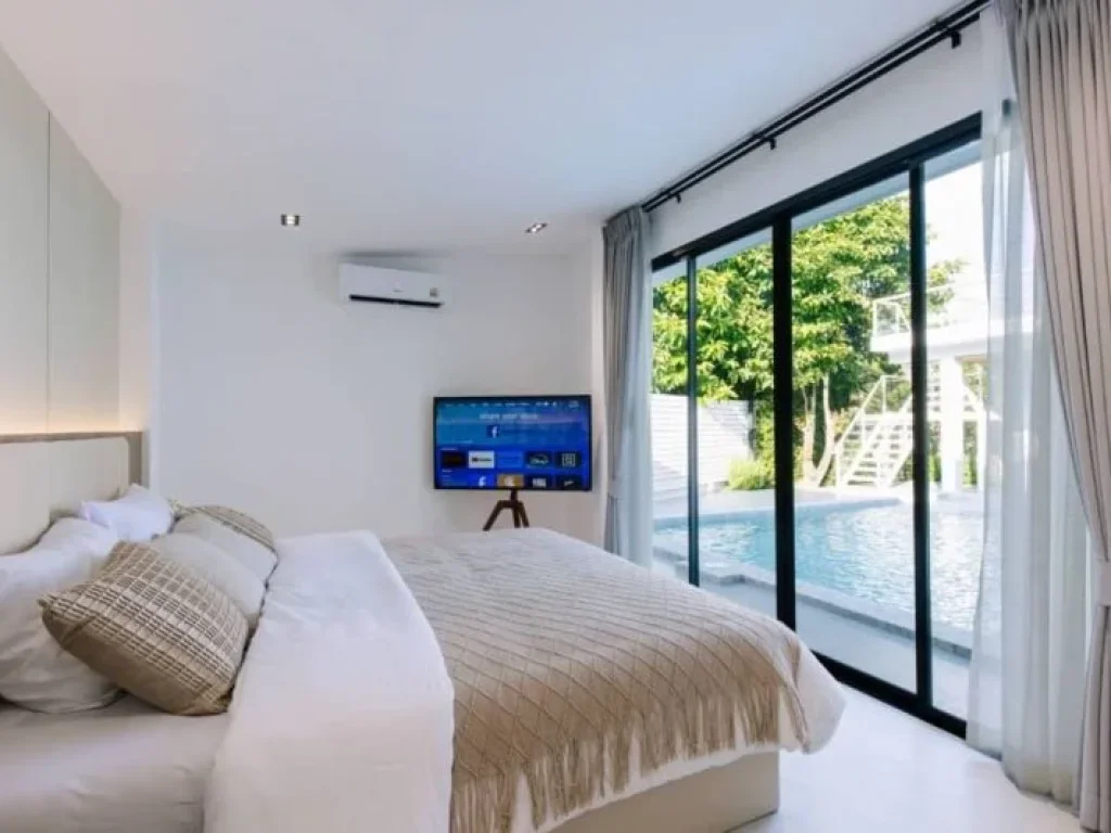 ขายบ้านเดี่ยวชั้นเดียว สไตล์ Modern Luxury Pool Villa