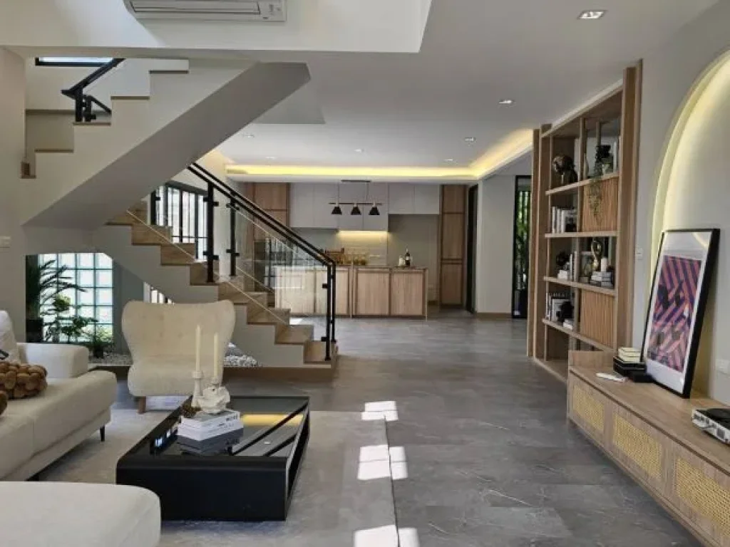 บ้านเดี่ยวสายRenovate สไตล์MidCentury อ่อนนุช