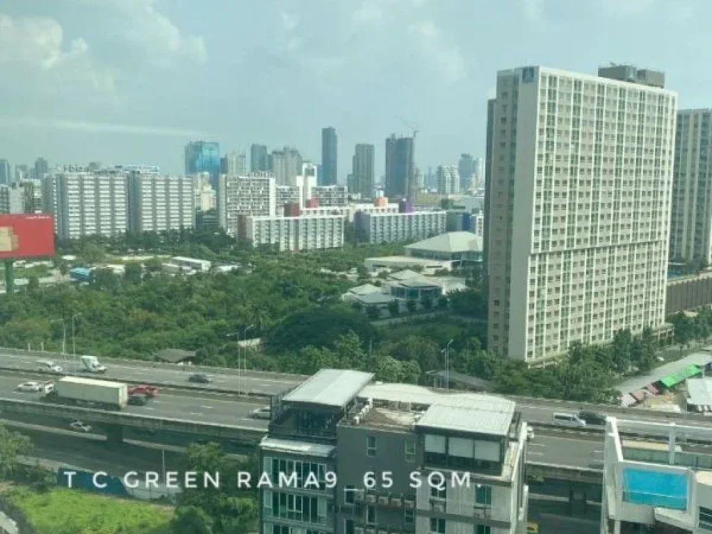 ขาย คอนโด ห้องมุม 2 นอน วิวเมือง TC Green Rama 9