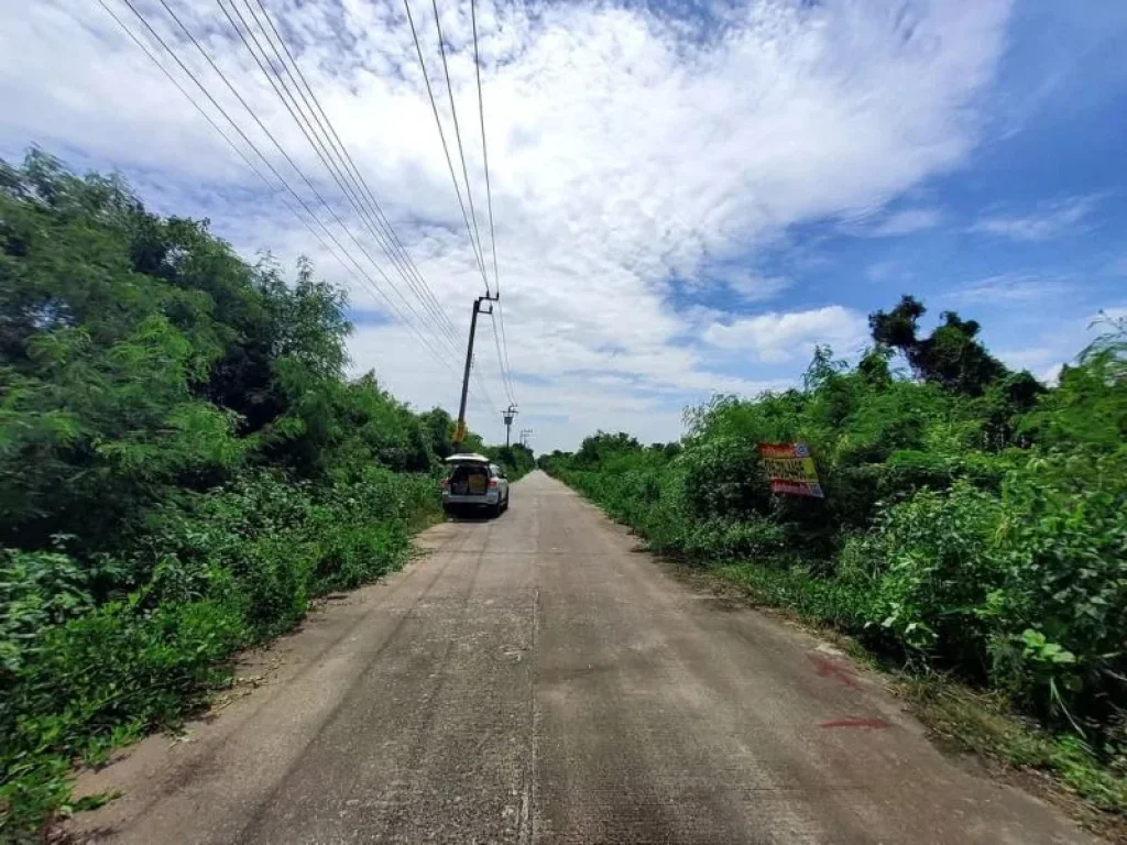 ขายถูกที่ดินบางนา-ตราด 2 ไร่ ติดถนนคอนกรีตสาธารณะ