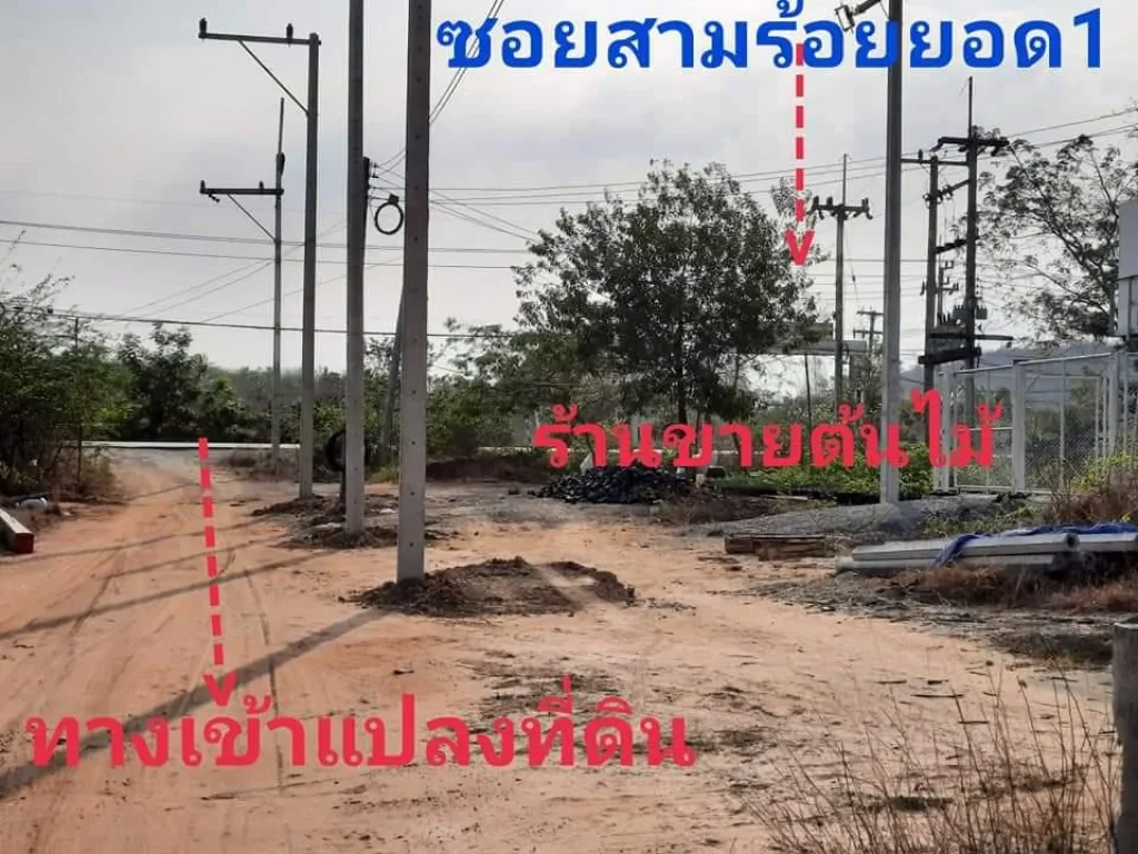 ที่ดิน60ตรวจากถนนหลัก4020แค่50เมตร