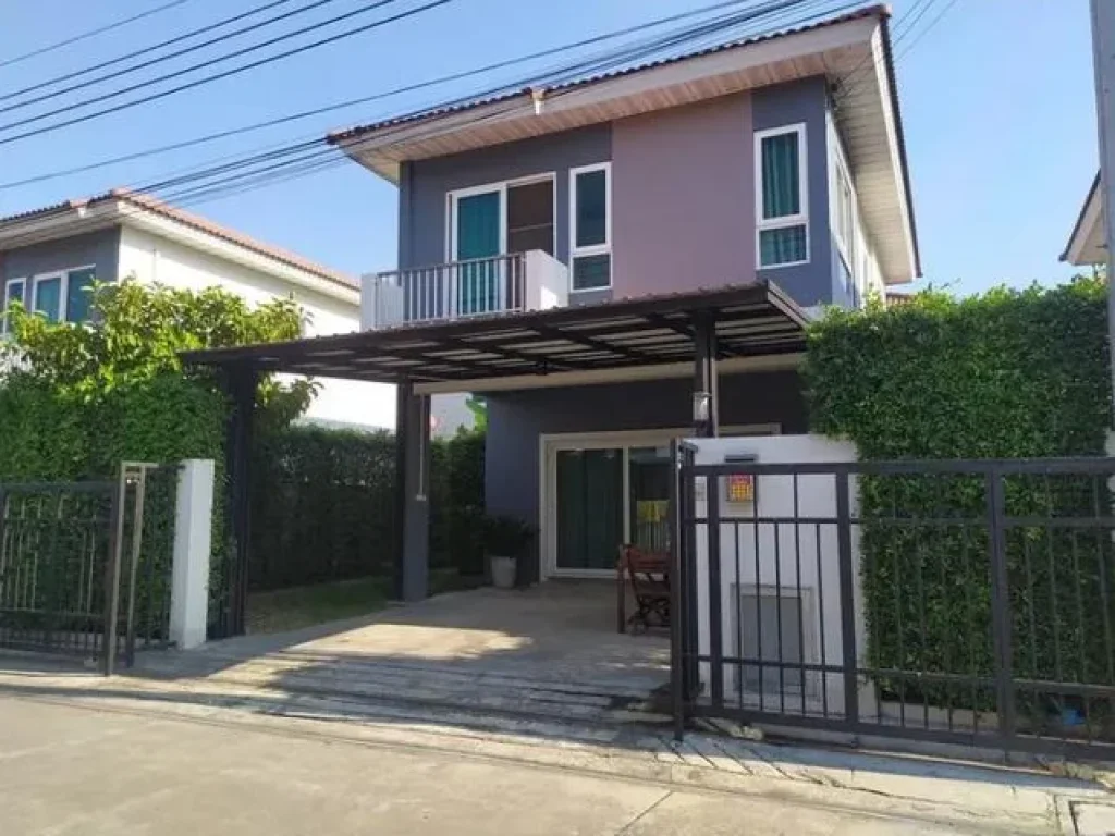 บ้านเดี่ยวสไตล์โมเดิร์น ใหม่ ศุภาลัย วิลล์บางใหญ่