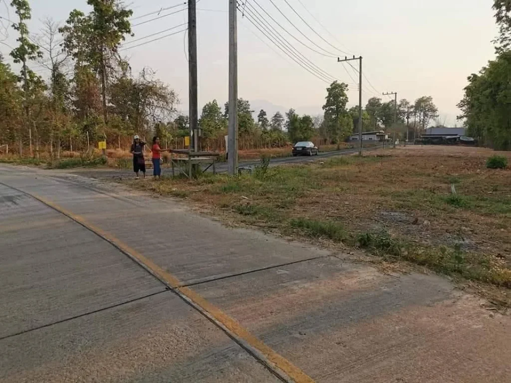 ขายที่ดินใกล้โรงพยาบาลสันทราย ติดถนนค้าขายได้