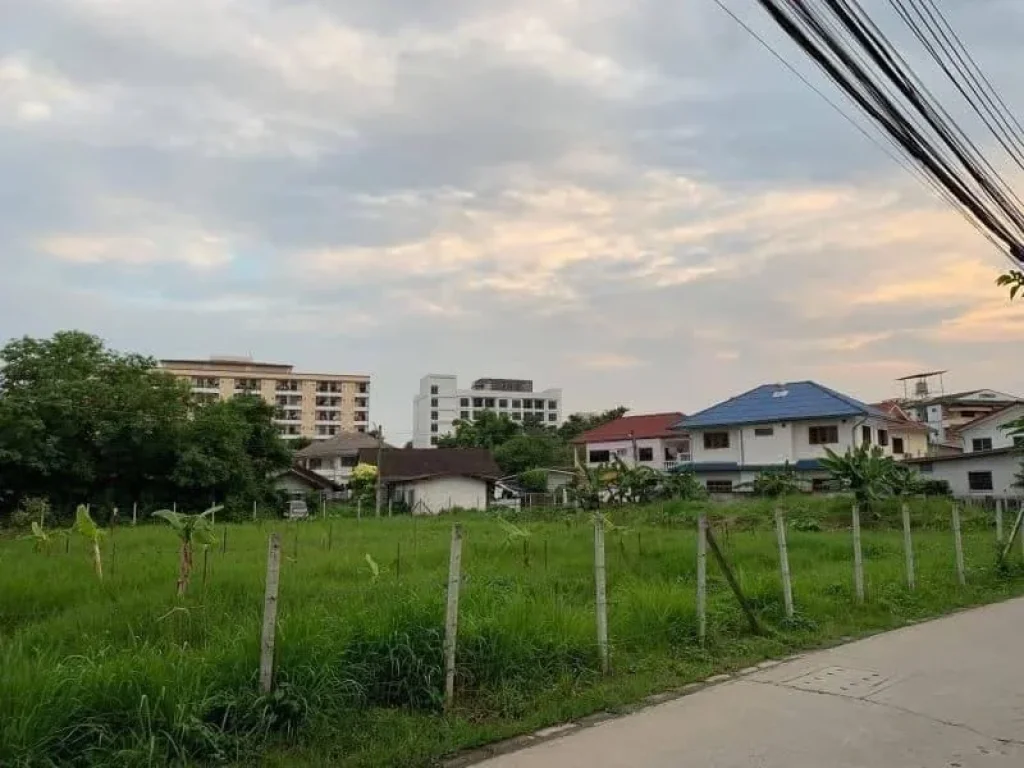 ขายที่ดินตำบลสุเทพ ซอยสุขเกษม นิมานทร์