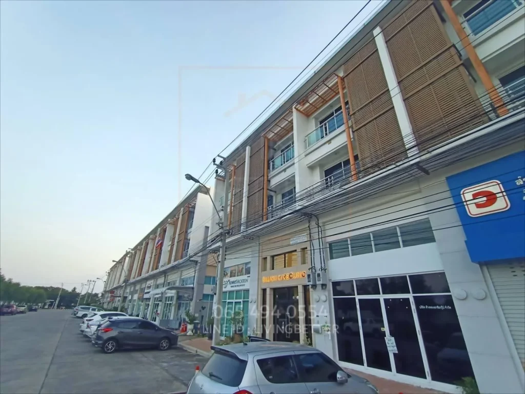 ให้เช่า ตึก อาคารพาณิชย์ ชวนชื่น โมดัส วิภาวดี 3 ชั้น ติด ถนนวิภาวดี Office For Rent Close to Don Muang Airport