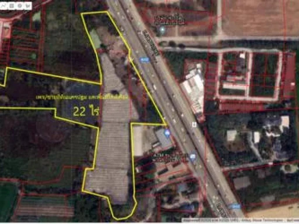 ขายที่ดินเปล่า 22 ไร่ ติดถนนเพชรเกษม แยกท่านาผังที่ดินสีเขียว