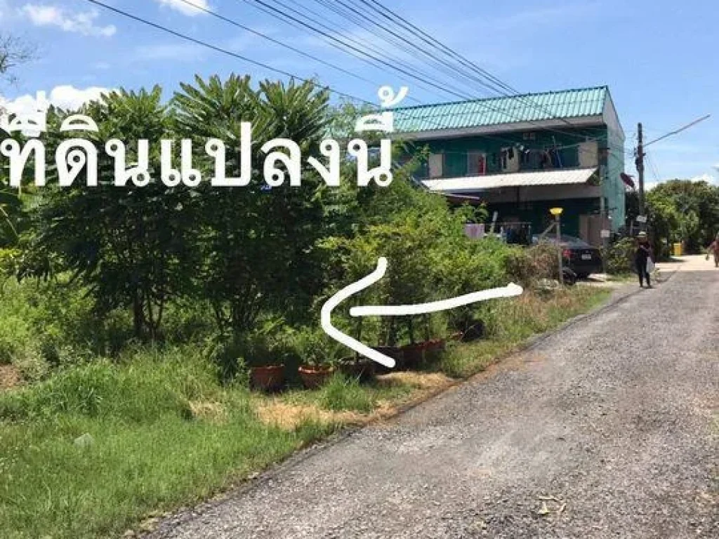 ขายที่ดินลำลูกกาถมแล้ว 60 ตรว ทำถนนดีมากสิ่งอำนวยความสะดวกครบ