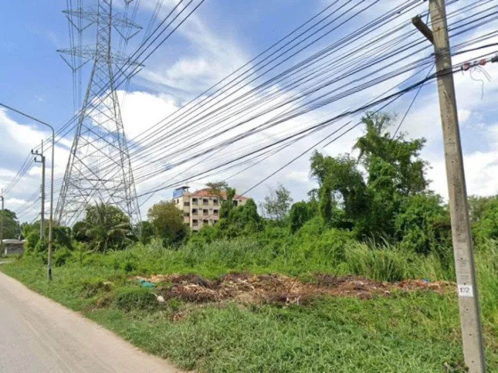 ขายที่ดินเปล่าติดถนนวงแหวน สะพานสูง 6ไร่