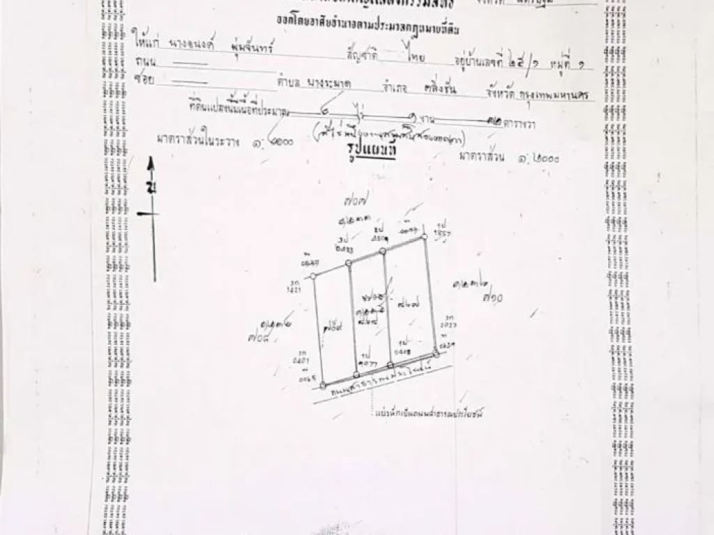 ที่ดินเปล่า ติดถนน2ด้าน 4ไร่ 1งาน 7ตรว หน้ากว้างประมาณ 83 เมตร คลองโยง นครปฐม