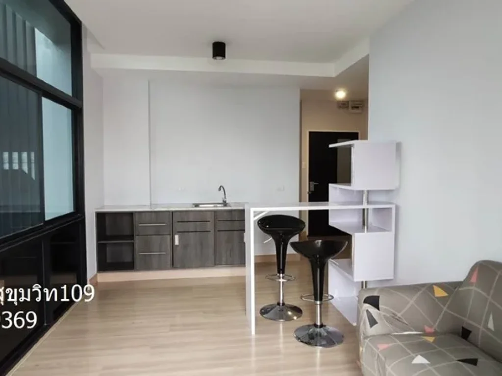 ขายถูกคอนโด จี เฮ้าส์ G haus Condo สุขุมวิท 109 สันติคาม 4 ห้องมุม ชั้น8 นก 089 204 9369