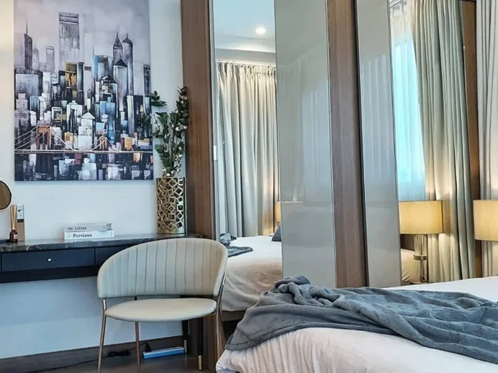 ให้เช่า คอนโดใหม่ Supalai Elite Phayathai ศุภาลัย อีลิท พญาไท 2-Bed ชั้นสูง วิวตึกใบหยก