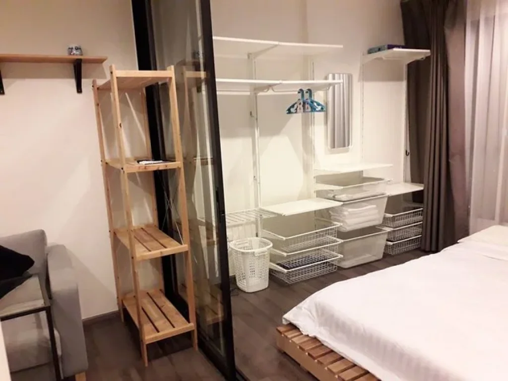 ให้เช่า The Base Park West Sukhumvit 77 แบบ 1ห้องนอน ชั้น 31 วิวเมือง 12000 บาท