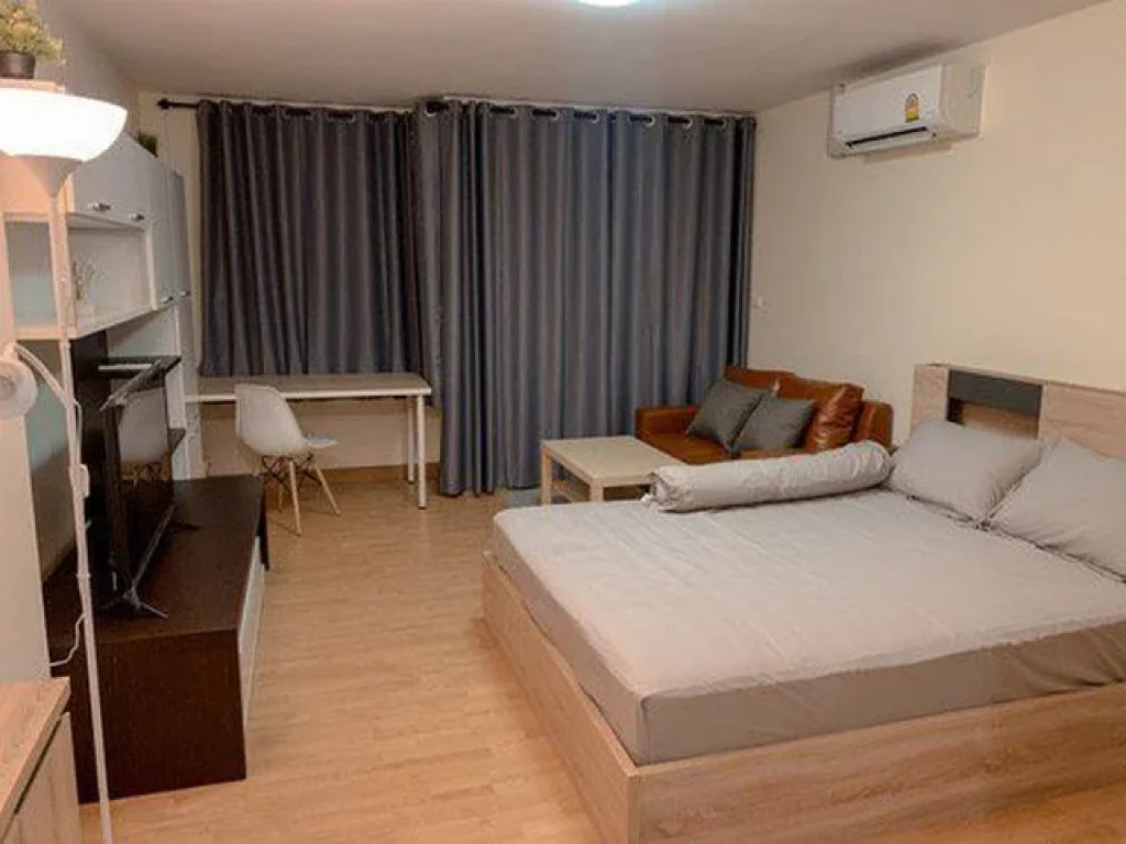 ให้เช่าห้องสตูดิโอสวย The Link Sukhumvit 50 ตกแต่งครบ เฟอร์ใหม่ 12500บาท