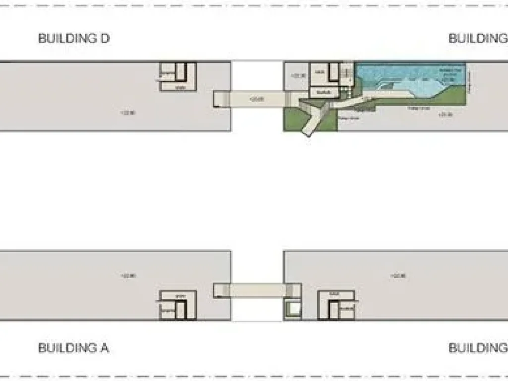 ขายดาวน์ราคาถูก Kave Town space ฝั่งเดียวกับ มกรุงเทพ 2726 ตรม 1 bedroom วิวสระว่ายน้ำ