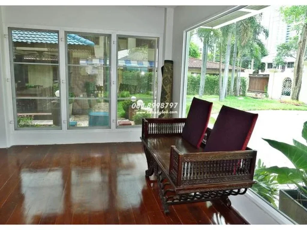 House for rent at Muang Thong Thani near ISB on a large area of 200 sqwah rental 46K