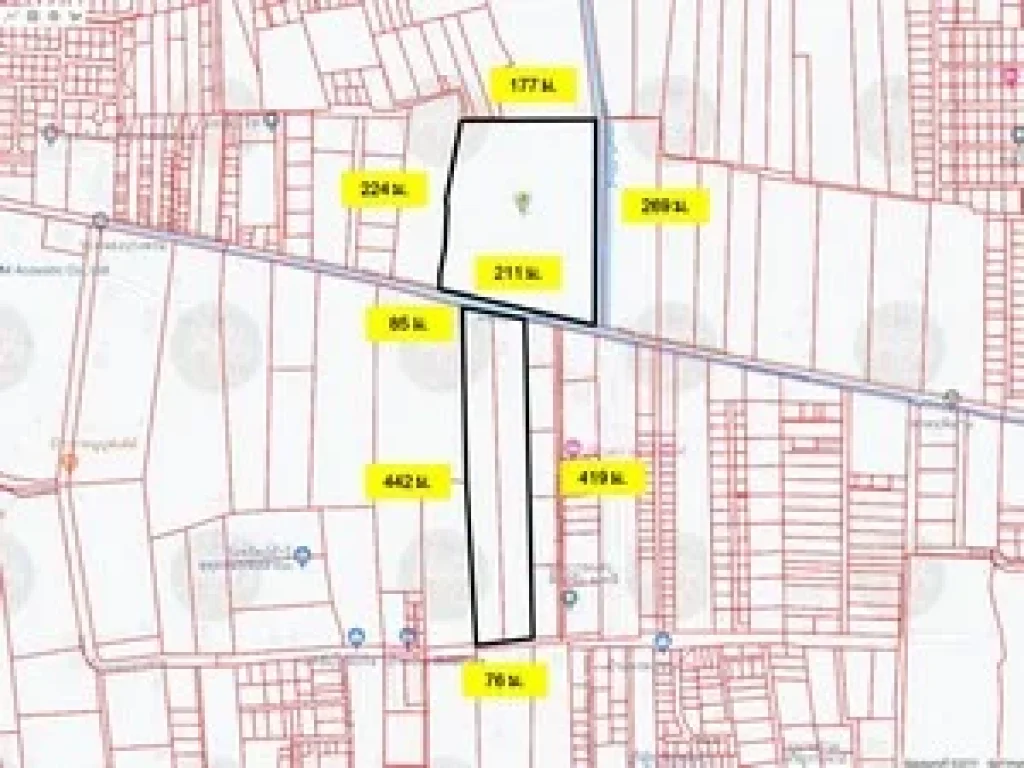 B ขายที่ดิน 51-0-75 ไร่ พุทธมณฑลสาย3 เหมาะทำโครงการจัดสรร