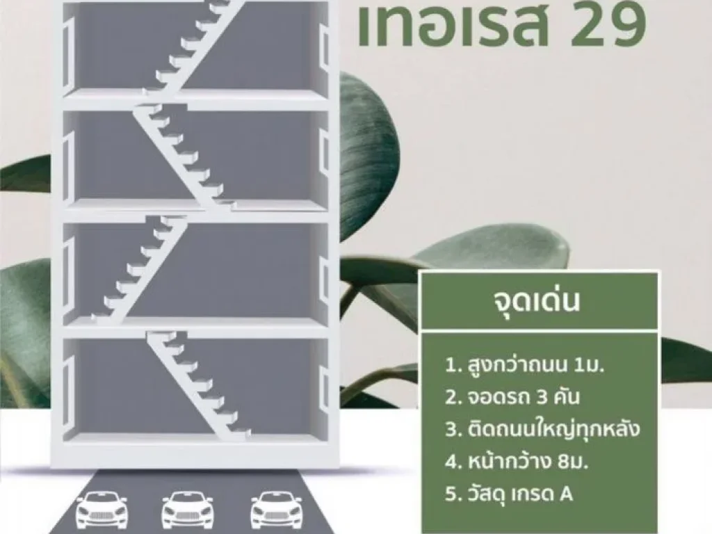 ให้เช่า อาคารพาณิชย์ 4 ชั้น หลังหัวมุม ใกล้ห้างเซ็นทรัลเวสต์เกต นนทบุรี