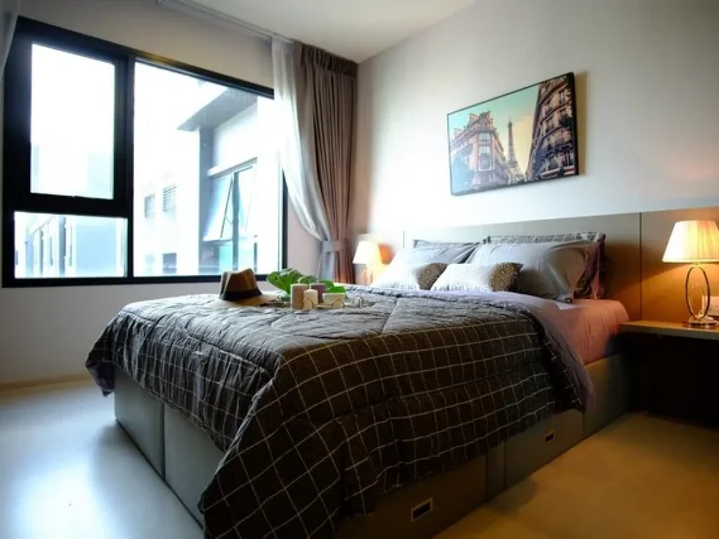 ให้เช่า ห้องสวย Life Asoke ไลฟ์ อโศก 70 m MRT เพชรบุรี ชั้นสูง 1 Bed Only 17000