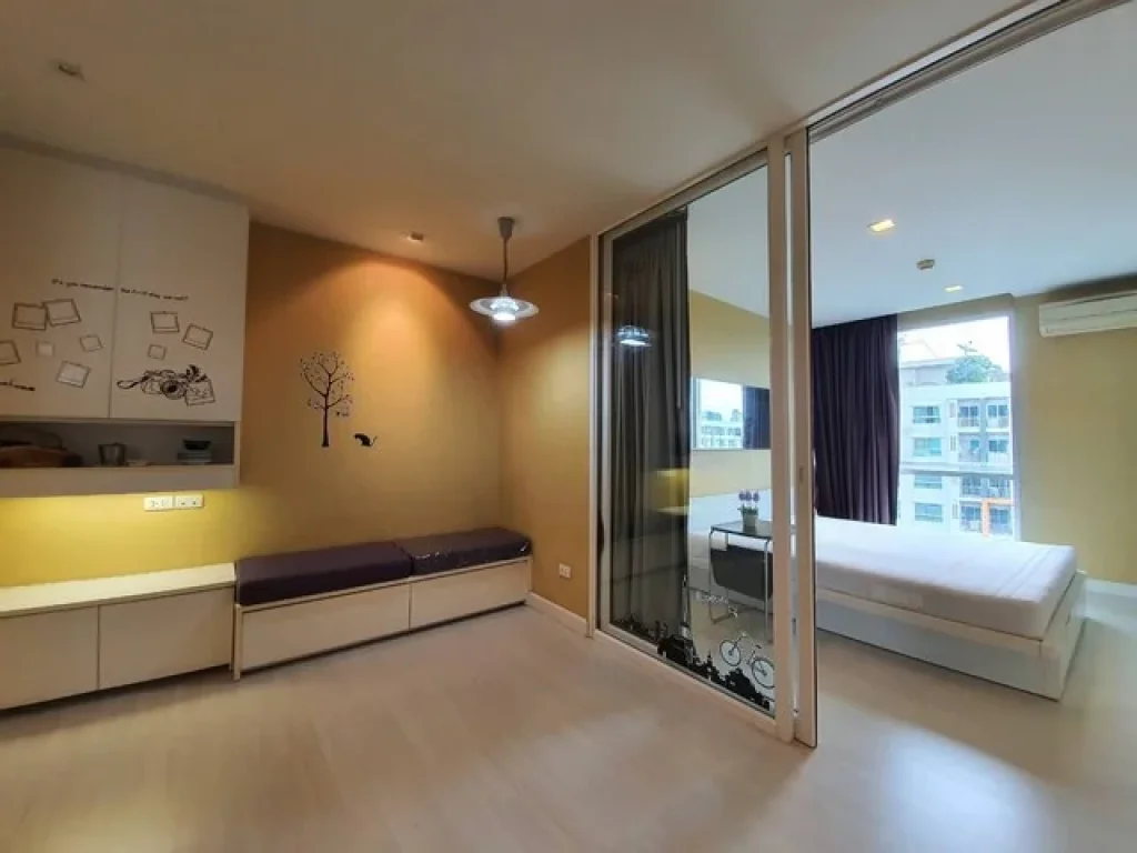 N For Sale The Room Sukhumvit 64 เดอะ รูม สุขุมวิท 64 1นอน 40ตรม ชั้น7 ห้องมุม ไม่ร้อน