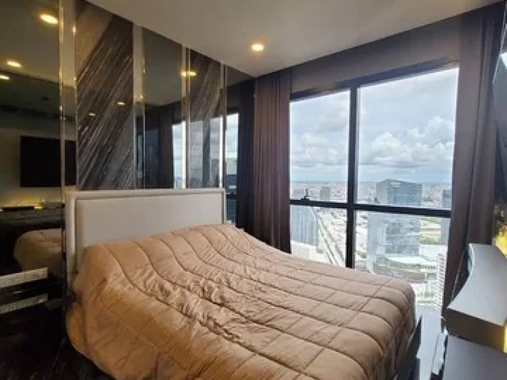 ให้เช่า ห้องมุม 2ห้องนอน Ashton Chula - Silom 65000 บาท ห้องมุมกระจกโค้ง360องศา