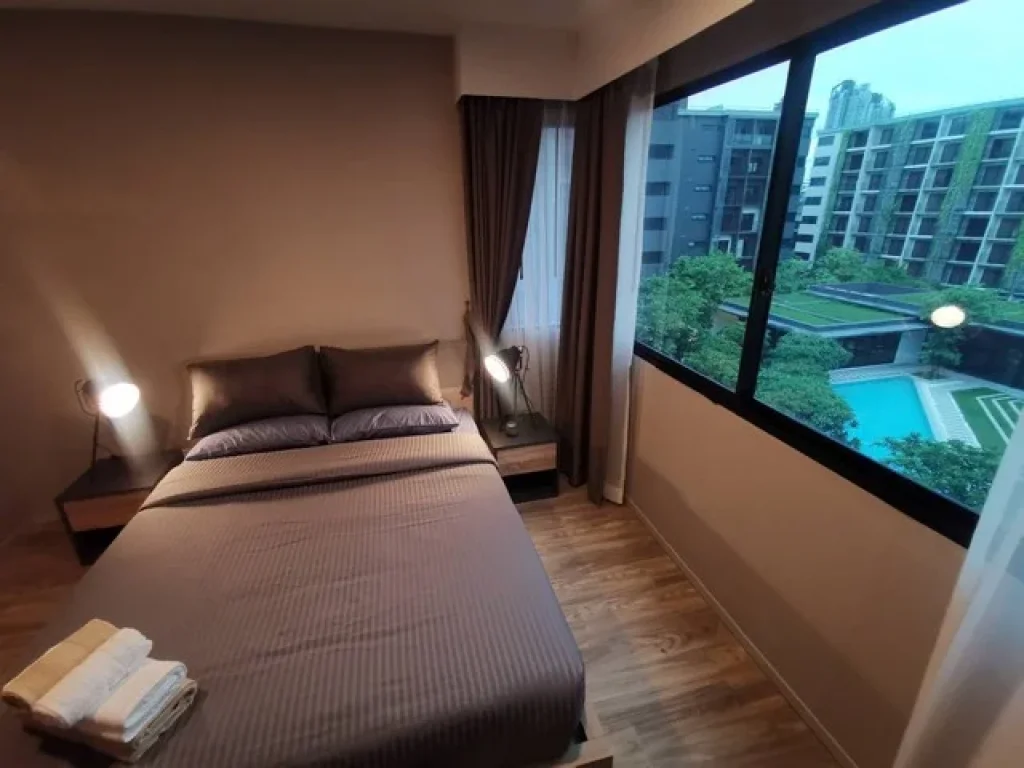 For Rent Blossom Condo 2bed 2bath 60sqm Floor5 Garden View Fully Furnished