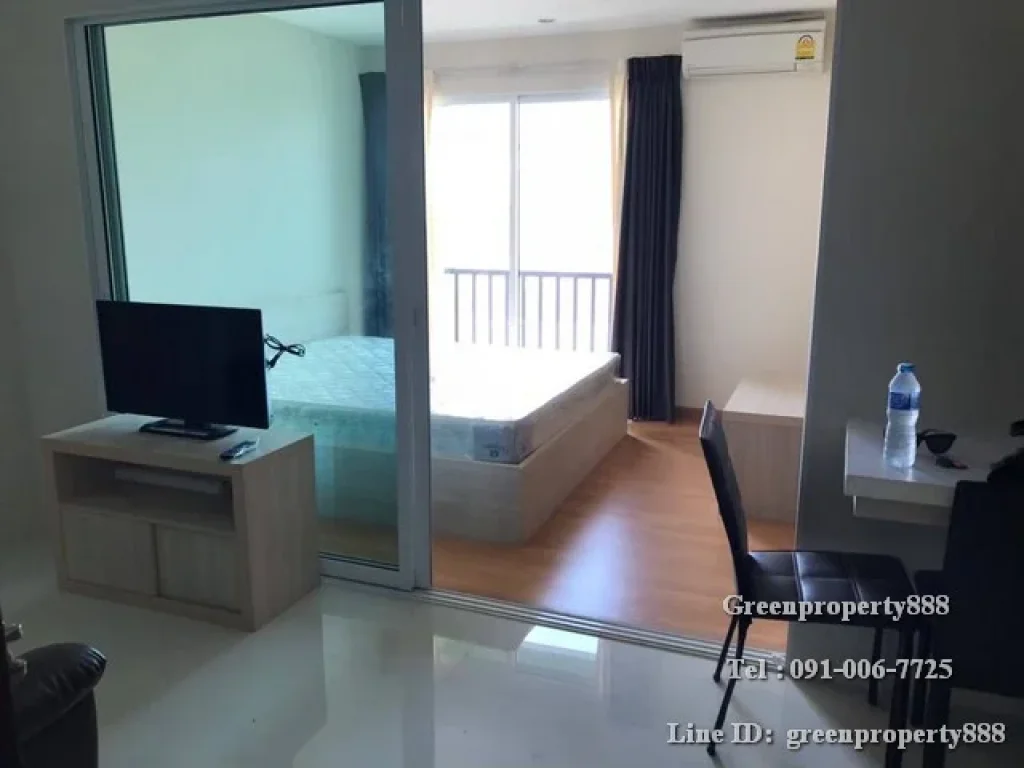 ขายคอนโด Park Siri Condo Resort Bangsaen ขนาด 30 ตรม 1 นอน 1 น้ำ ชั้น 7 ห้องสวยพร้อมอยู่