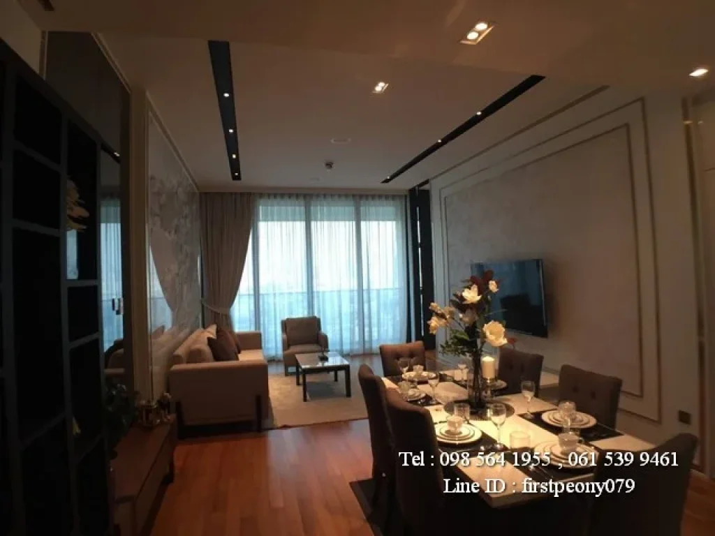 ให้เช่าคอนโด Banyan Tree Residences Bangkok พื้นที่ 70 ตรม 1ห้องนอน 1ห้องน้ำ