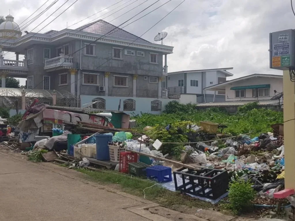 ขายที่ดินเปล่า เขตภาษีเจริญ กทม เนื้อที่ 91 ตรว