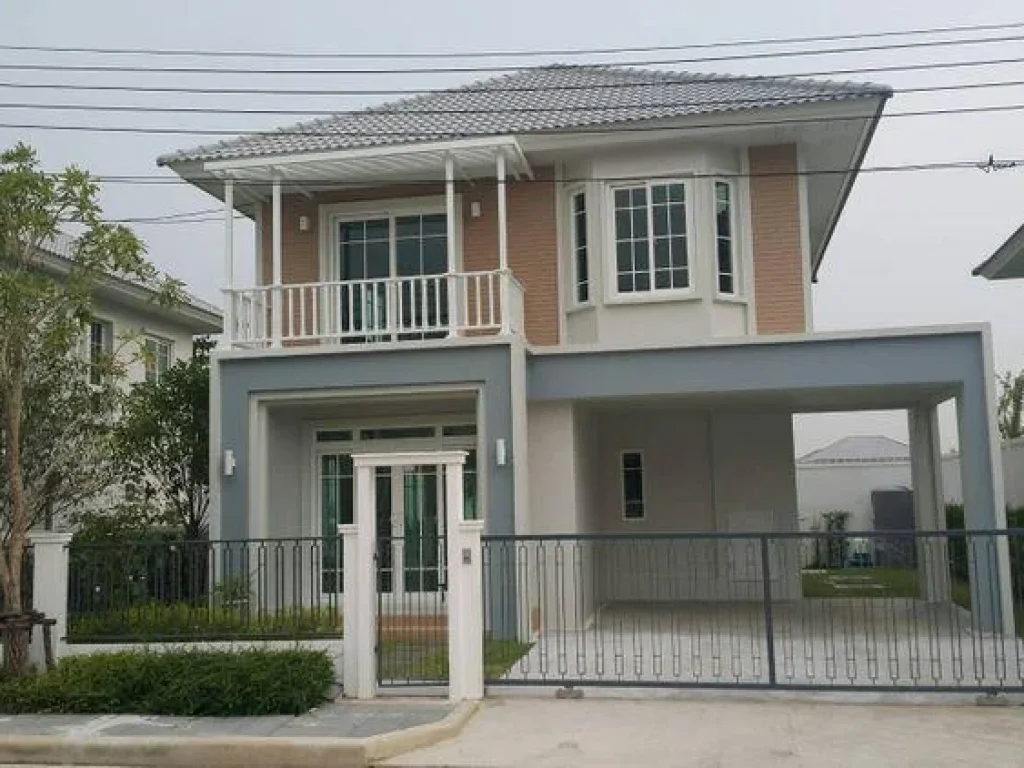 RENT บ้านเดี่ยว 2 ชั้นให้เช่า มบชวนชื่นซิตี้ นอร์ทวิลล์-วัชรพล RH218